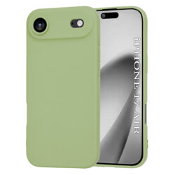 Husa silicon iPhone 17 Air Techsuit SoftFlex MagSafe, verde