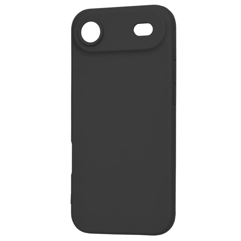 Husa silicon iPhone 17 Air Techsuit SoftFlex MagSafe, negru