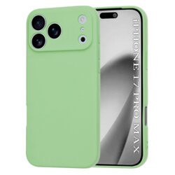 Husa silicon iPhone 17 Pro Max Techsuit SoftFlex MagSafe, verde deschis