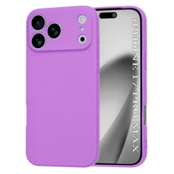 Husa silicon iPhone 17 Pro Max Techsuit SoftFlex MagSafe, mov