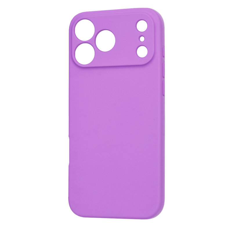 Husa silicon iPhone 17 Pro Max Techsuit SoftFlex MagSafe, mov