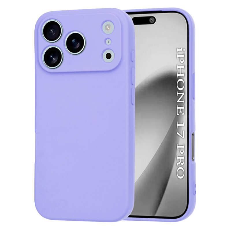 Husa silicon iPhone 17 Pro Techsuit SoftFlex MagSafe, violet