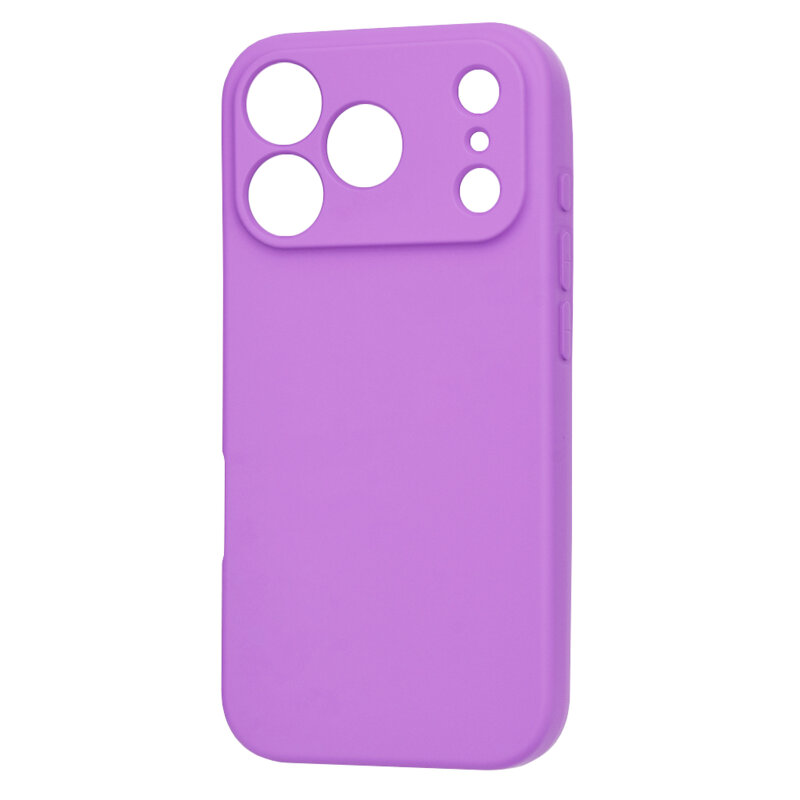 Husa silicon iPhone 17 Pro Techsuit SoftFlex MagSafe, mov