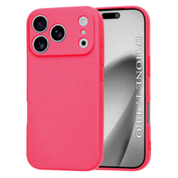 Husa silicon iPhone 17 Pro Techsuit SoftFlex MagSafe, fucsia