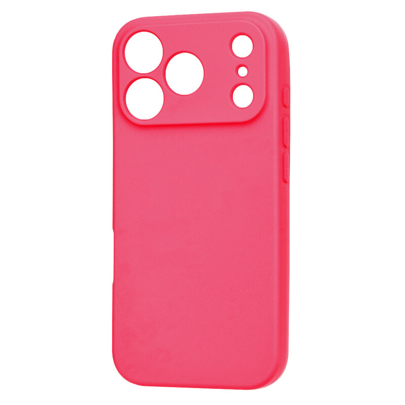 Husa silicon iPhone 17 Pro Techsuit SoftFlex MagSafe, fucsia