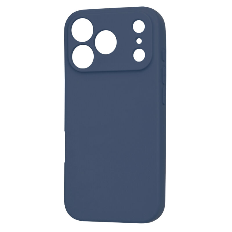 Husa silicon iPhone 17 Pro Techsuit SoftFlex MagSafe, bleumarin