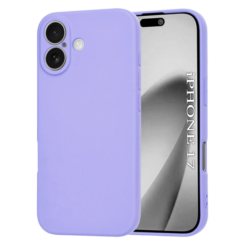 Husa silicon iPhone 17 Techsuit SoftFlex MagSafe, violet
