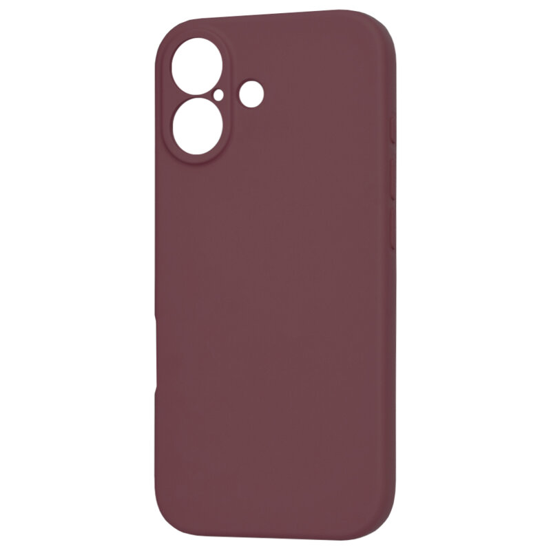 Husa silicon iPhone 17 Techsuit SoftFlex MagSafe, bordo