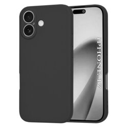 Husa silicon iPhone 17 Techsuit SoftFlex MagSafe, negru