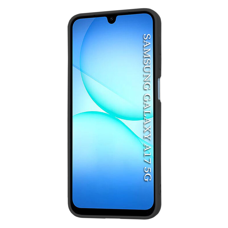 Husa silicon Samsung Galaxy A17 5G Techsuit SoftFlex, negru