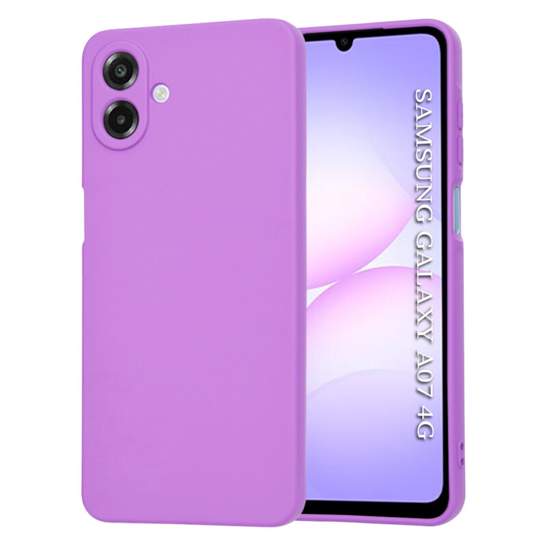 Husa silicon Samsung Galaxy A07 4G Techsuit SoftFlex, mov