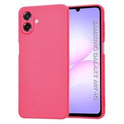 Husa silicon Samsung Galaxy A07 4G Techsuit SoftFlex, fucsia