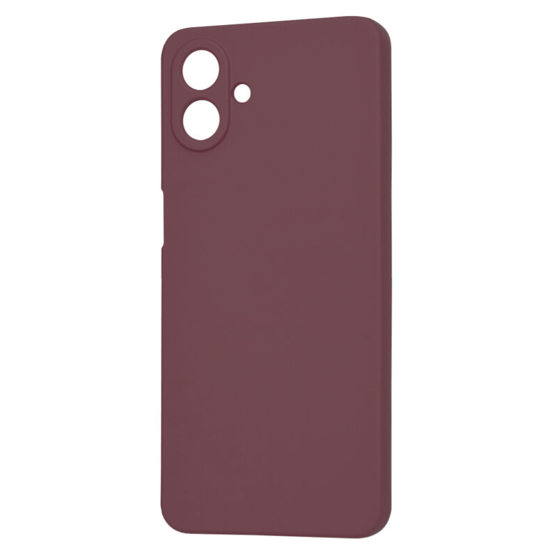 Husa silicon Samsung Galaxy A07 4G Techsuit SoftFlex, bordo