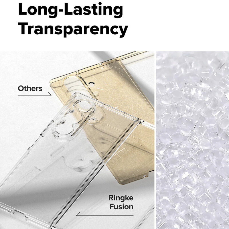 Husa Samsung Galaxy Z Fold7 Ringke Fusion, transparenta