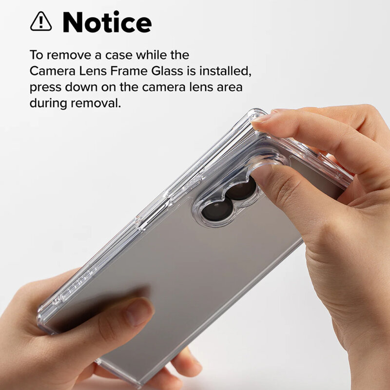 Husa Samsung Galaxy Z Fold7 Ringke Fusion, transparenta