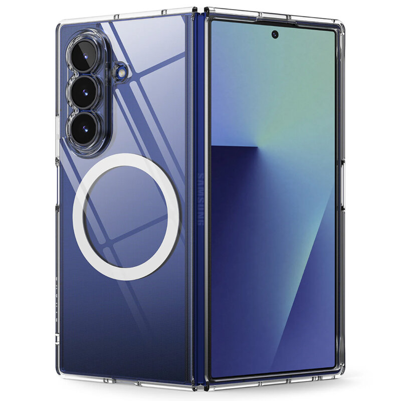Husa Samsung Galaxy Z Fold7 Ringke Fusion MagSafe, transparenta
