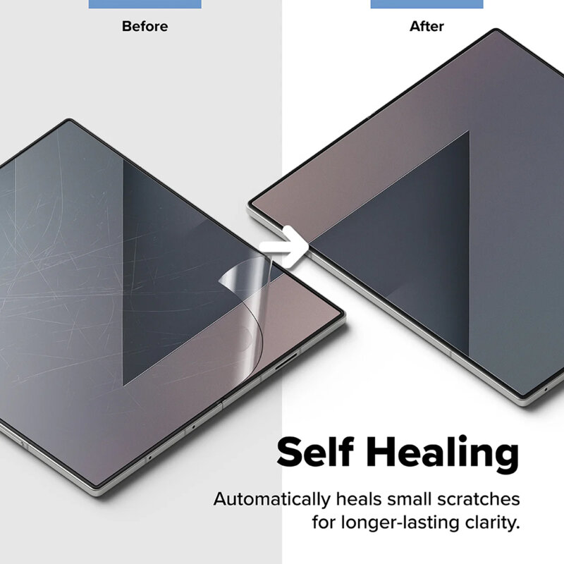 [Pachet 2x] Folie Samsung Galaxy Z Fold7 Ringke Dual Easy Pro Film, transparenta