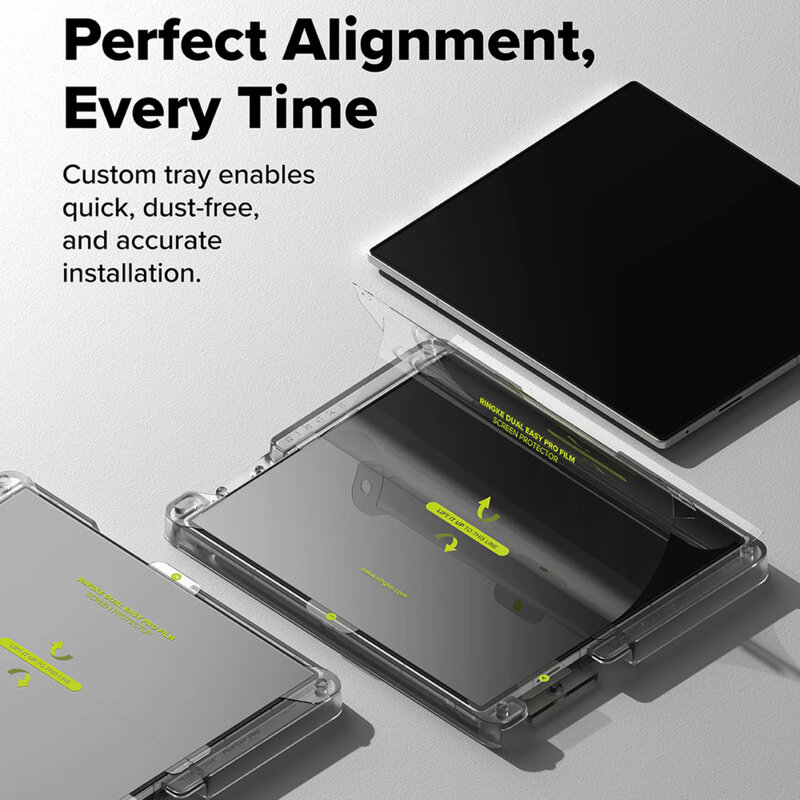 [Pachet 2x] Folie Samsung Galaxy Z Fold7 Ringke Dual Easy Pro Film, transparenta