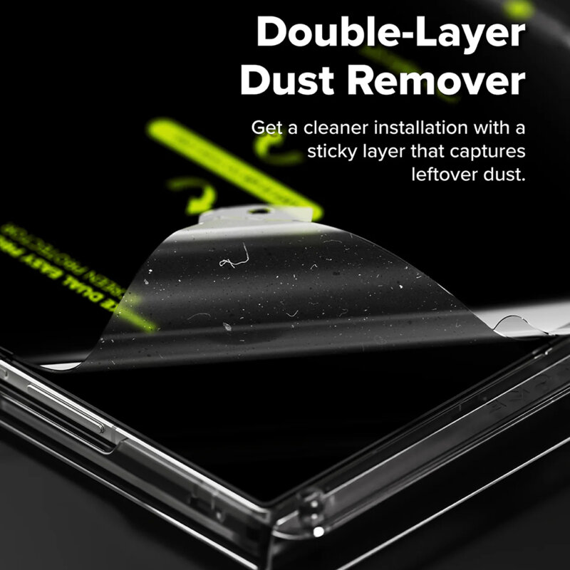 [Pachet 2x] Folie Samsung Galaxy Z Fold7 Ringke Dual Easy Pro Film, transparenta