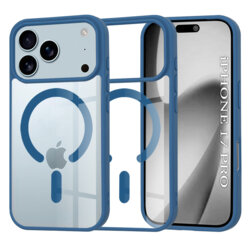 Husa iPhone 17 Pro Techsuit MagSafe Pro, albastru