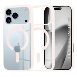 Husa iPhone 17 Pro Techsuit MagSafe Pro, roz