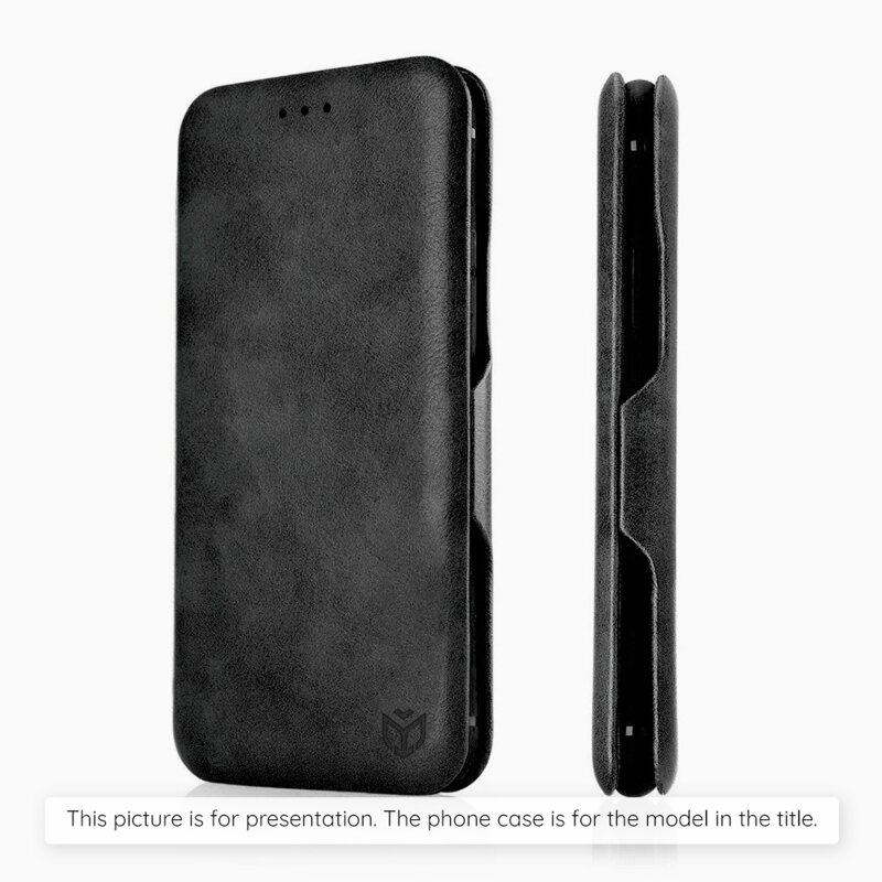 Husa 360° OnePlus Nord 5 Techsuit Safe Wallet Plus, negru