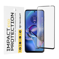 Folie sticla Motorola Moto G64 Techsuit ESD Glass, negru
