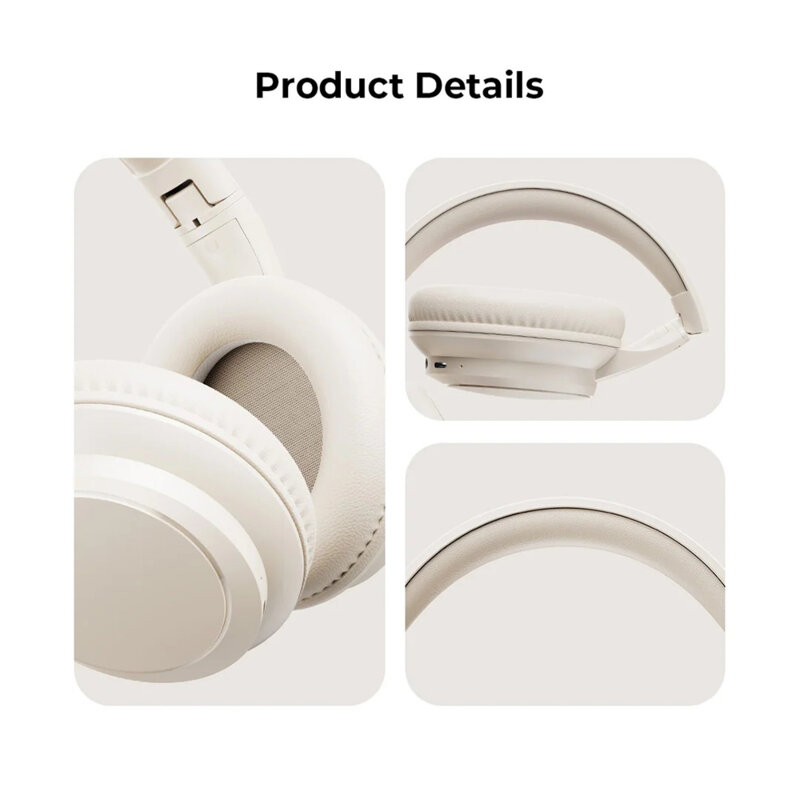 Casti wireless Bluetooth 5.4, 400mAhHavit H619BT, alb