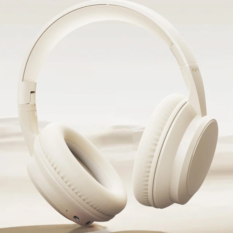 Casti wireless Bluetooth 5.4, 400mAhHavit H619BT, alb