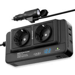 Invertor electric 220V, 200W pentru masina Techsuit PowerDriveX IA2, negru