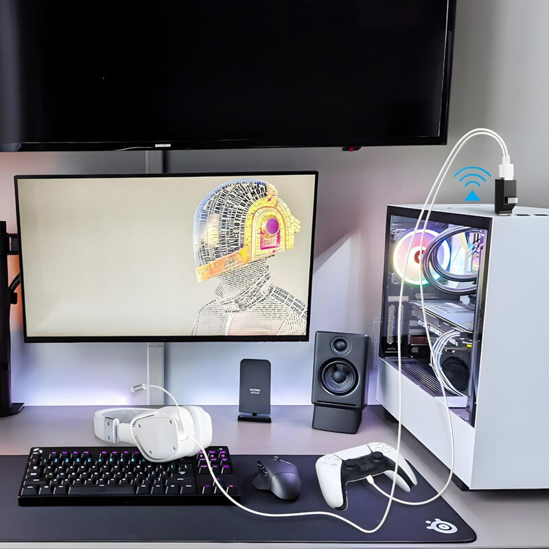 Mini hub Type-C la 2x USB 2.0, 1x USB 3.0 Techsuit EchoLink H10