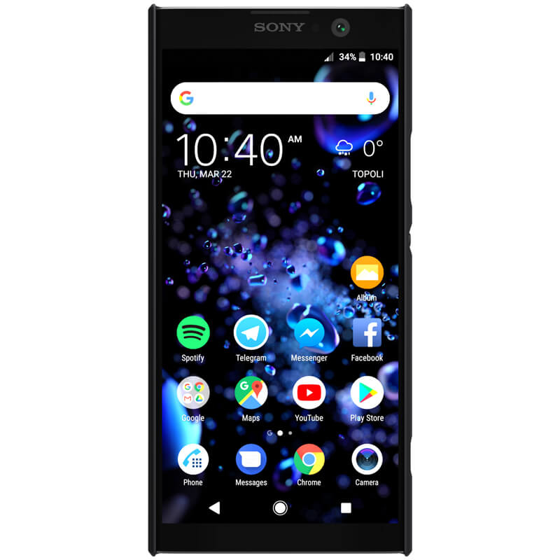Husa Sony Xperia XA2 Plus Nillkin Frosted Black