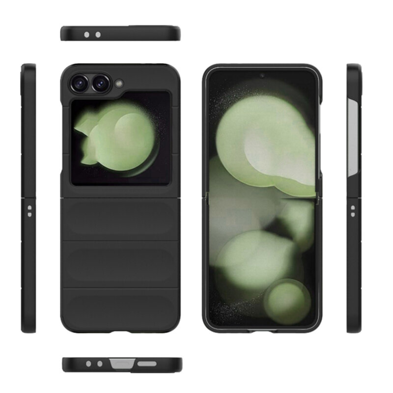 Husa Samsung Galaxy Z Flip7 FE Techsuit Magic Shield, verde