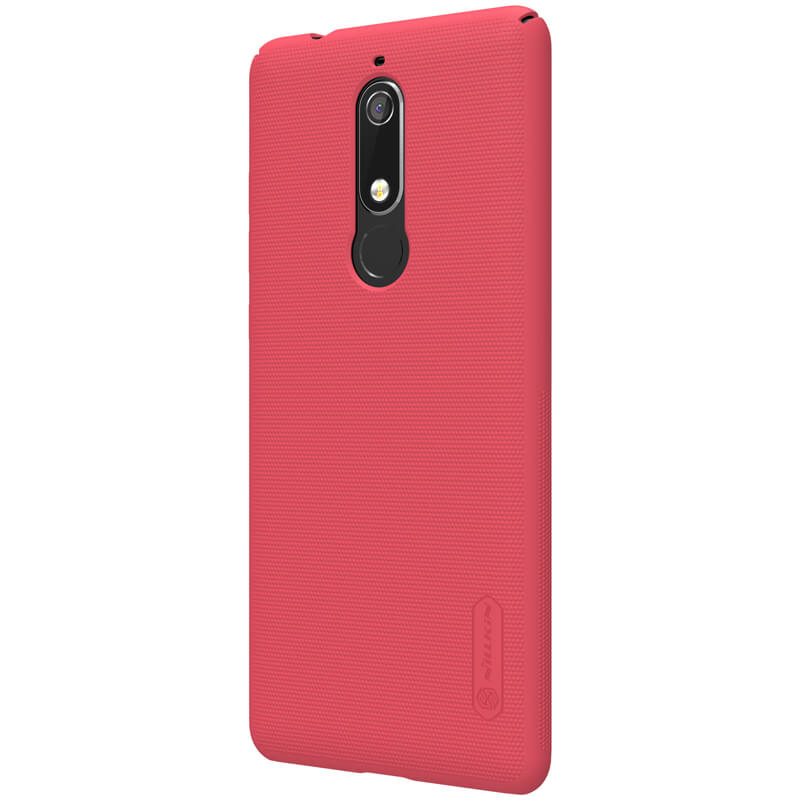 Husa Nokia 5.1 2018 Nillkin Frosted Red
