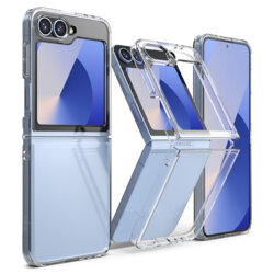 Husa Samsung Galaxy Z Flip7 FE Ringke Fusion, transparenta
