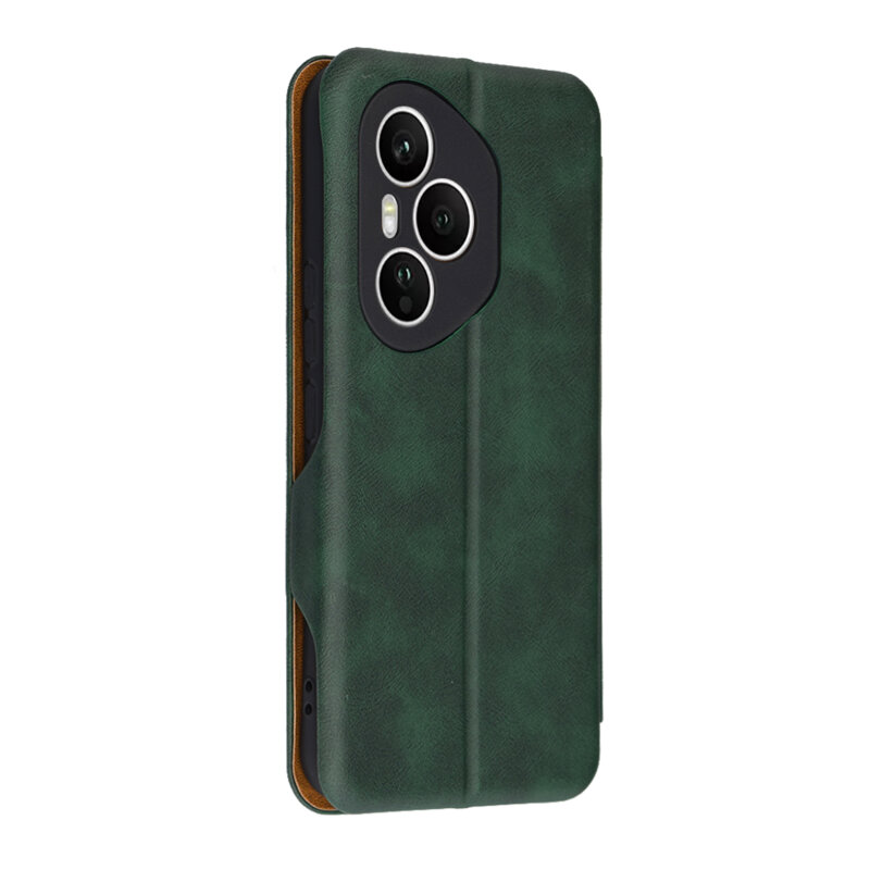 Husa 360° Honor 400 Pro Techsuit Safe Wallet Plus, verde