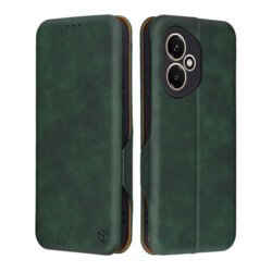 Husa 360° Honor 400 Techsuit Safe Wallet Plus, verde