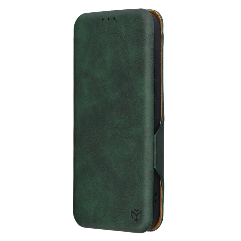 Husa 360° Honor 400 Techsuit Safe Wallet Plus, verde