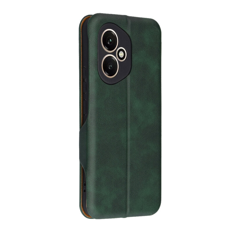 Husa 360° Honor 400 Techsuit Safe Wallet Plus, verde