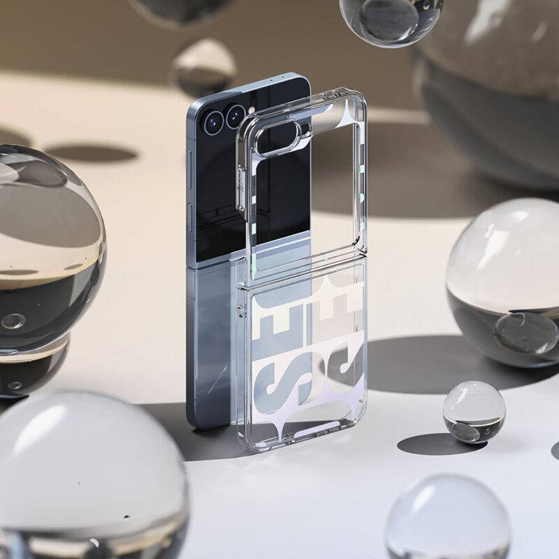 Husa Samsung Galaxy Z Flip7 FE Ringke Fusion, transparenta