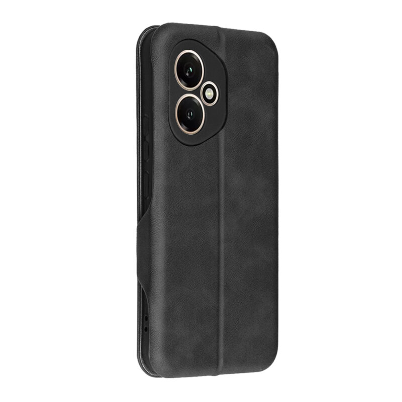 Husa 360° Honor 400 Techsuit Safe Wallet Plus, negru