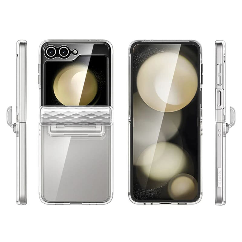 Husa Samsung Galaxy Z Flip7 FE I-Blason Cosmo, transparenta