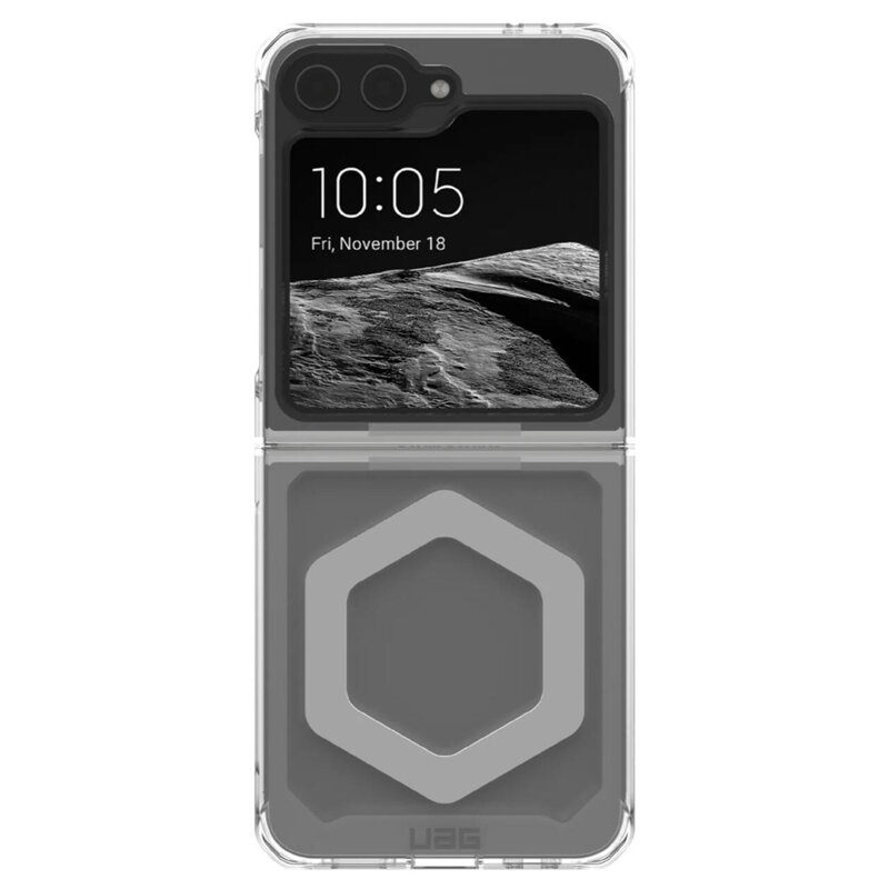 Husa Samsung Galaxy Z Flip7 FE UAG Plyo, Ice Silver