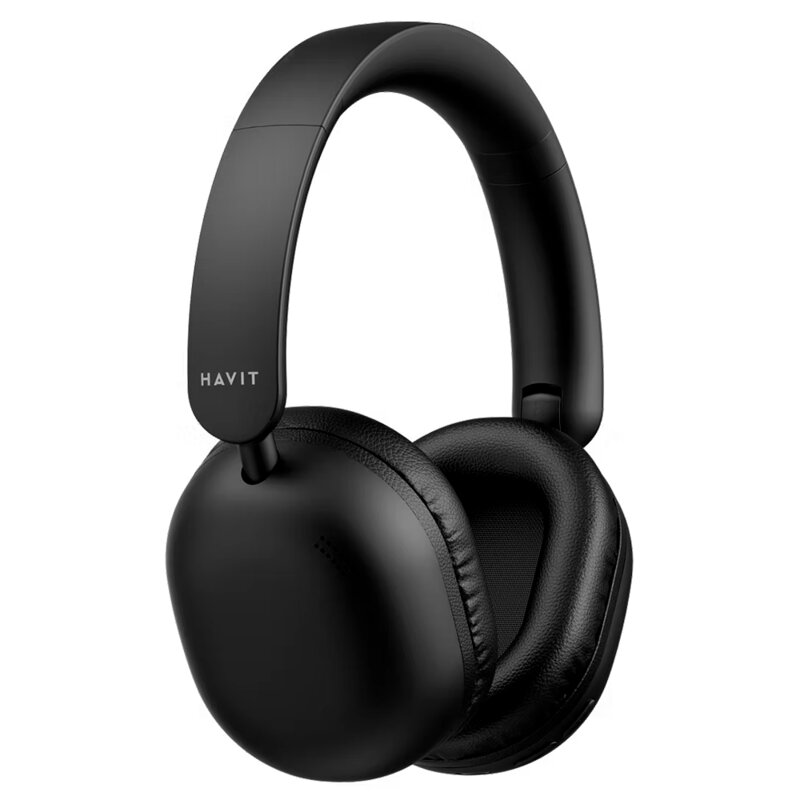 Casti Bluetooth, AUX V5.4 On-ear, 300mAh Havit H602BT, negru