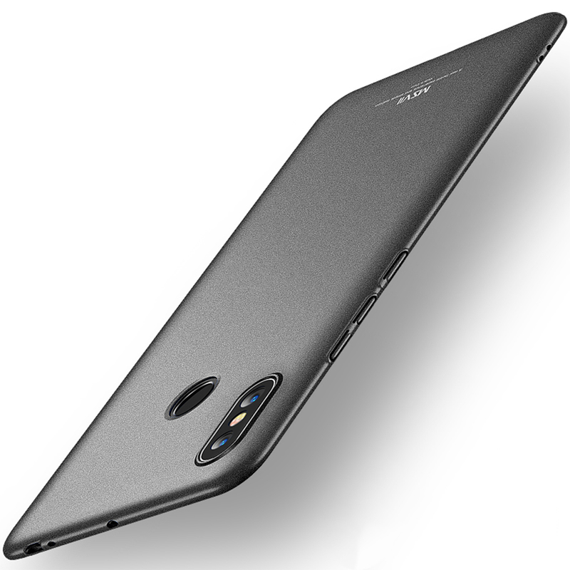 Husa Xiaomi Mi Max 3 MSVII Ultraslim Back Cover - Black