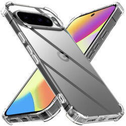 Husa Google Pixel 10 Techsuit Shockproof Clear Silicone, transparenta