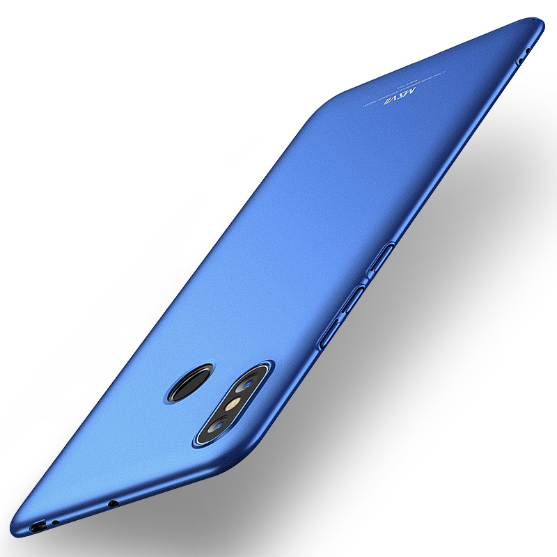 Husa Xiaomi Mi Max 3 MSVII Ultraslim Back Cover - Blue