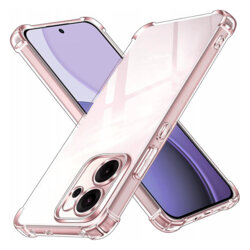 Husa Oppo Reno14 F Techsuit Shockproof Clear Silicone, transparenta