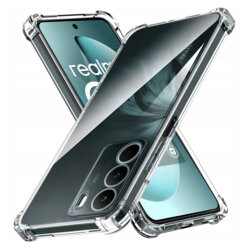 Husa Realme C71 Techsuit Shockproof Clear Silicone, transparenta