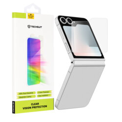 Folie sticla Samsung Galaxy Z Flip7 FE Techsuit Clear Vision Glass, transparenta